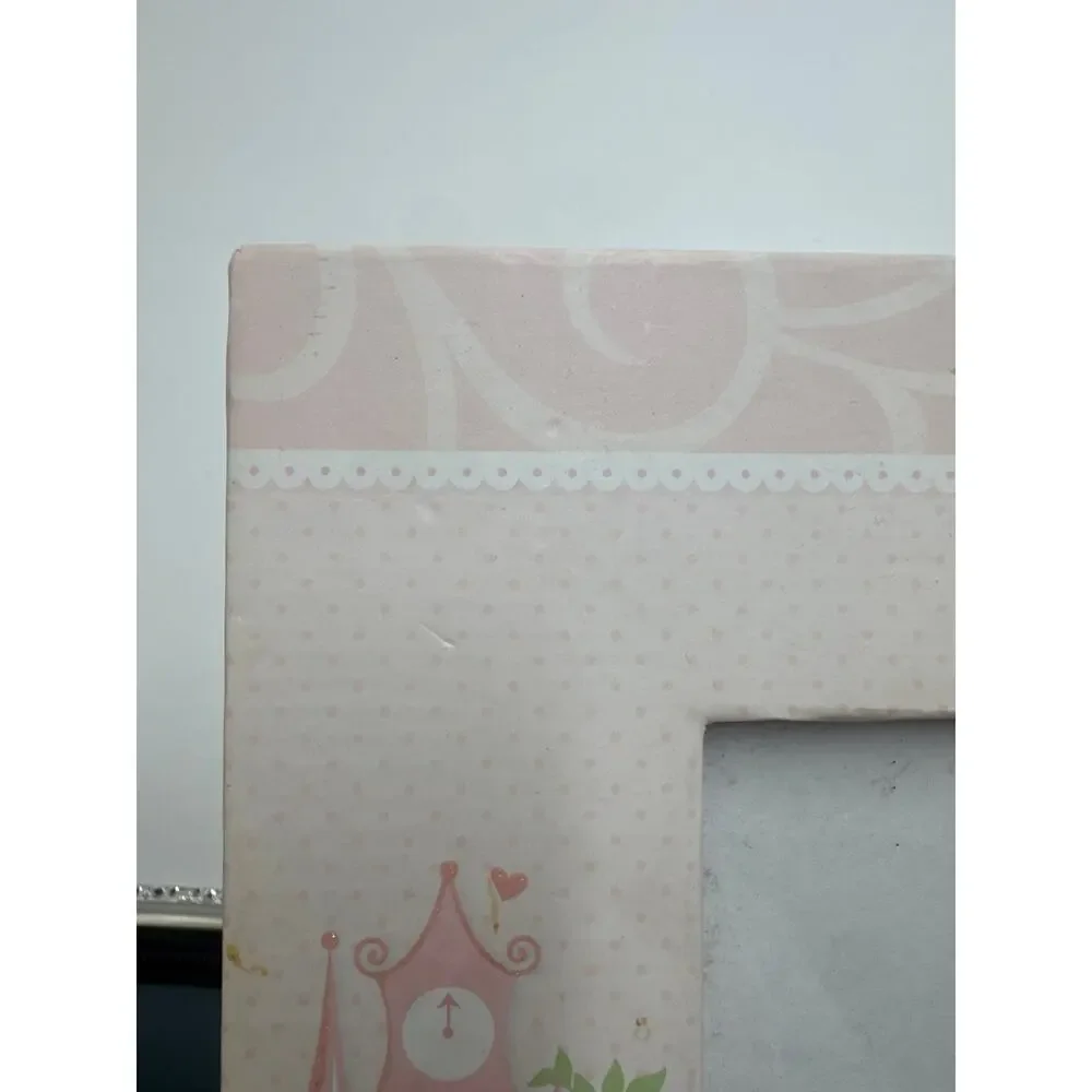 Disney Baby Little Princess Picture Frame 4x6 Pink Castle Nursery Decor